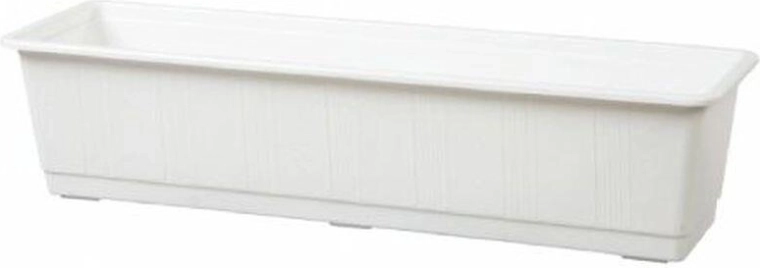 Plastično korito za rože 40 cm belo