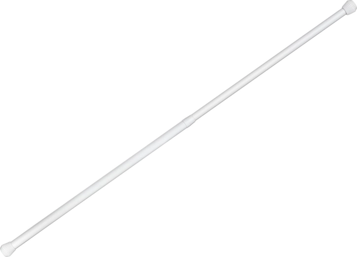 Teleskopska razporna palica 70–120 cm, aluminijasta, bela – 1 kos