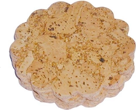 Plutevni podstavki Cvet, 10 cm, komplet 6 kosov