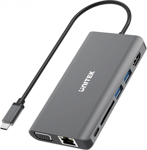 Univerzalni USB-C Hub 8v1 Unitek