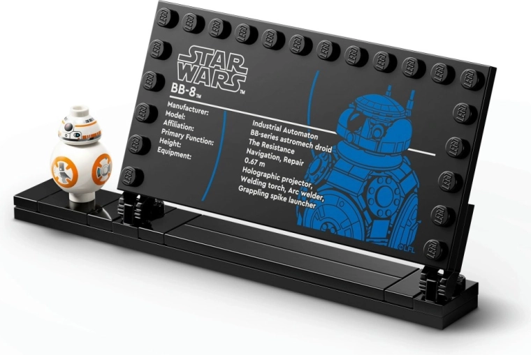 Zbirateljsko stojalo z informativno tablico