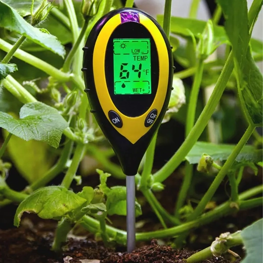 Nadzor temperature in vlažnosti zemlje neposredno v loncu