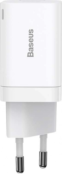 Hitri polnilec BASEUS Super Si Pro 30W USB-C + USB bel