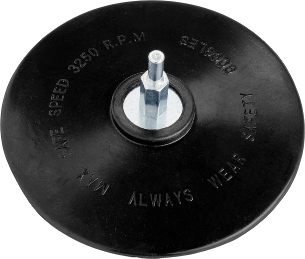 Nosilec brusnega papirja 125 mm z vijačnim vpenjanjem