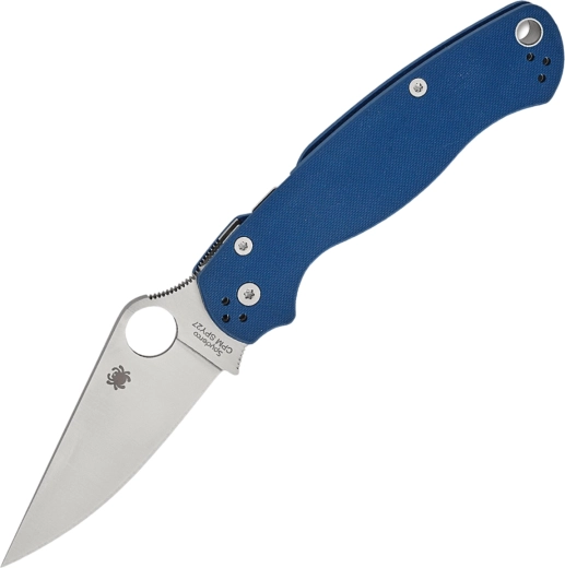 Žepni nož Spyderco Para Military 2 Cobalt Blue 8,8 cm, satin, G10