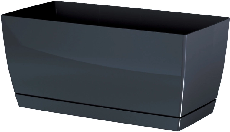 Korito z podstavkom COUBI CASE P 24 cm grafitno