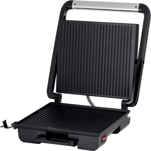 Non-stick ribbed grill plates