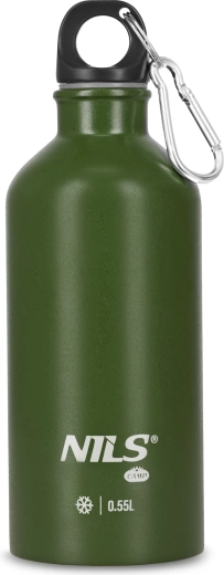 Nerjavinska pohodniška steklenica Nils Camp zelena 500 ml