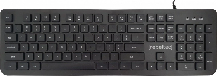 USB polnopravčna multimedijska tipkovnica Solidero