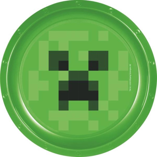 Plastični krožnik Minecraft 22 cm