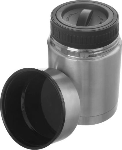 Praktično široko grlo in pokrov kot skledica