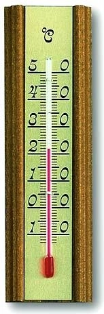 Notranji termometer iz hrastovega lesa TFA