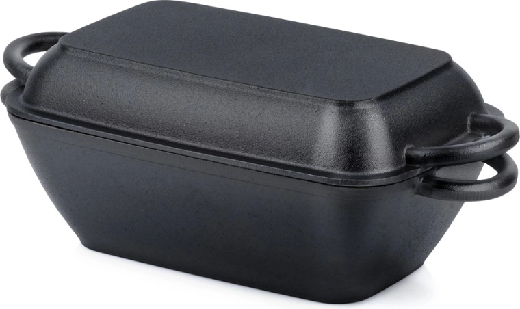 Litoželezna posoda 2v1 z pokrovom in žar ponevjo 3,5 l / 1,5 l