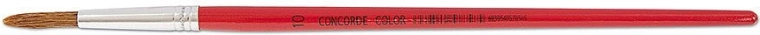 Šolski okrogli čopič št. 10 z ovčjo dlako CONCORDE Color