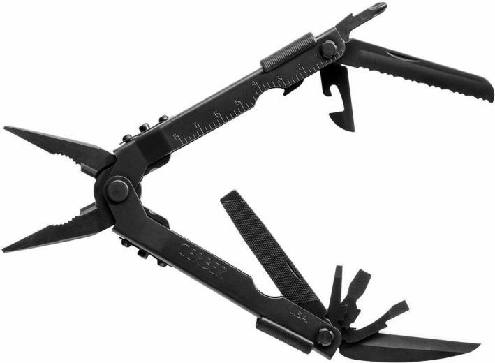 Gerber MP600 Full-Size Multi-Tool črno večnamensko orodje z etuijem