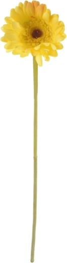 Umetna rumena gerbera 61 cm