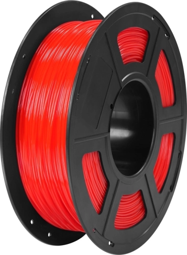 Filament Anycubic TPU 1 kg – Prosojno rdeča