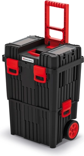 Modularni voziček za orodje s kolesi Heavy Kistenberg, 71 l