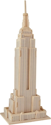 Lesena 3D sestavljanka Empire State Building