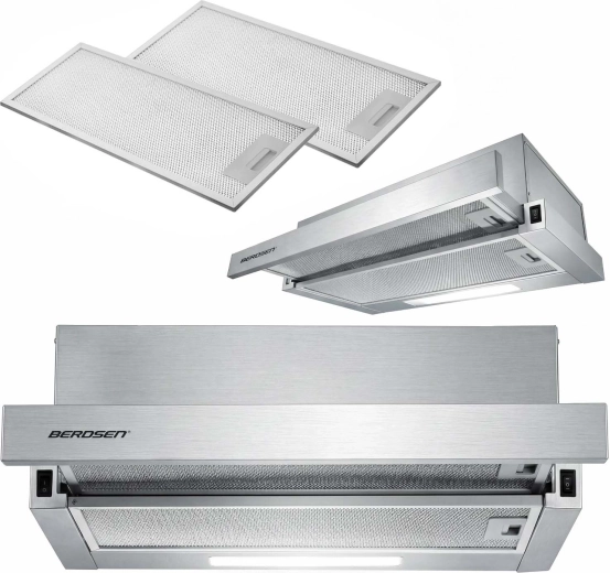 Teleskopska kuhinjska napa Berdsen BT-240 Inox 60 cm