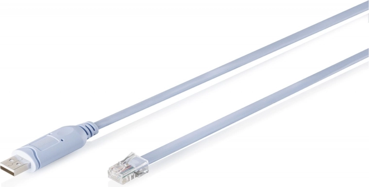 Konzolni kabelski adapter USB‑A na RJ45 s čipovjem FTDI (FT232RNL), svetlo moder, 1,8 m