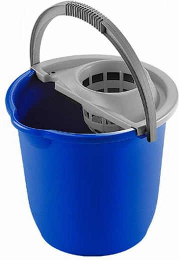 Plastično vedro z ožemalnikom 12 l Heidrun