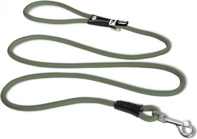 Curli povodec za pse Comfort Moss, velikost M