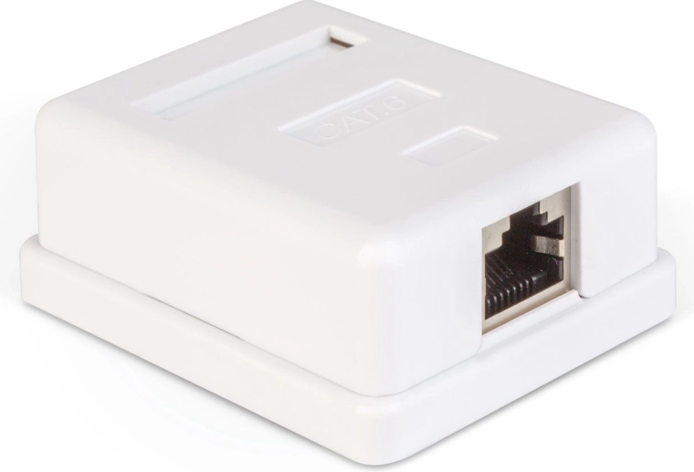 RJ45 FTP Cat.6 Wall-Mounted Network Socket