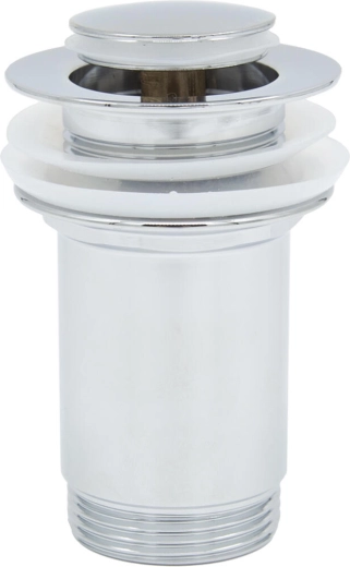 Umetnostni odtočni ventil CLICK-CLACK 5/4, mali, krom