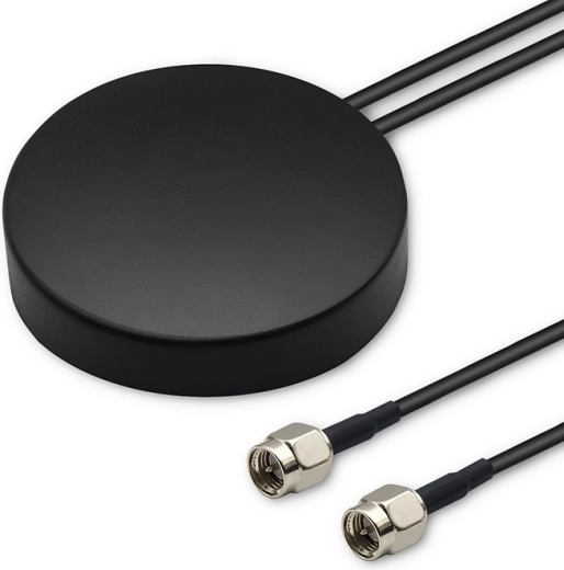 zunanja vsesmerna GPS + 4G/GLONASS antena z 2× SMA