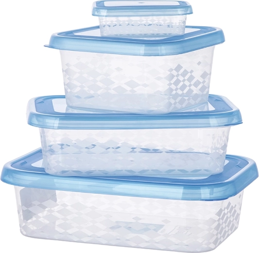 Pravokotna posoda za živila Blue Box 1,75 l
