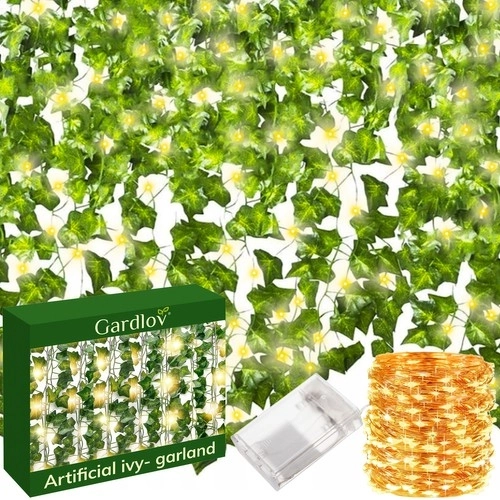 Umetni bršljan z LED lučkami Gardlov
