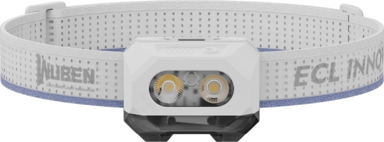 Naglavna svetilka Wuben H4, 800 lm, polnilna in na AAA, IP68