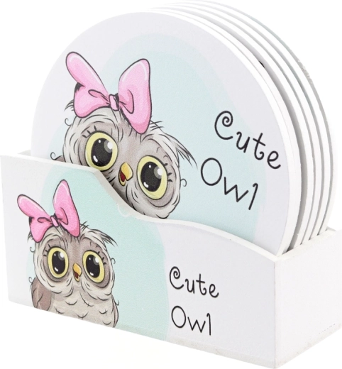 Set of six coasters
