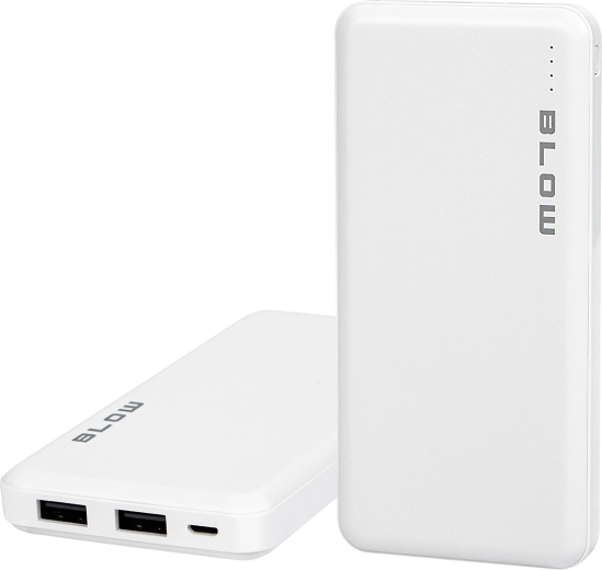 Powerbanka 10000 mAh BLOW PB10A bela