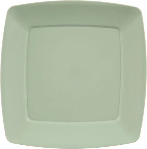 Plitev plastični krožnik Sandy zelen 23,5 × 23,5 cm