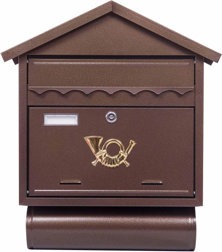 Poštni nabiralnik s tulcem JAD ST 102 starinska bronza