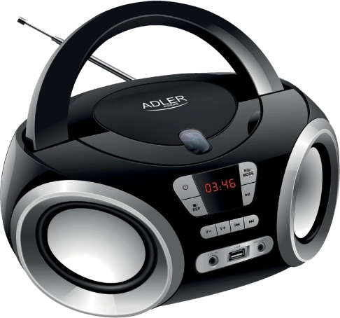 Prenosni boombox s CD in USB ADLER AD 1181
