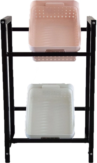 Kovinsko stojalo za zaboje 47 × 31 × 75 cm