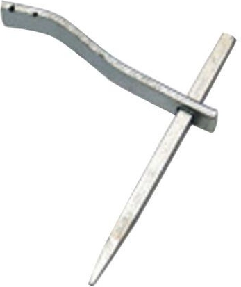 Fasadska skoba, pocinkana, 140 mm
