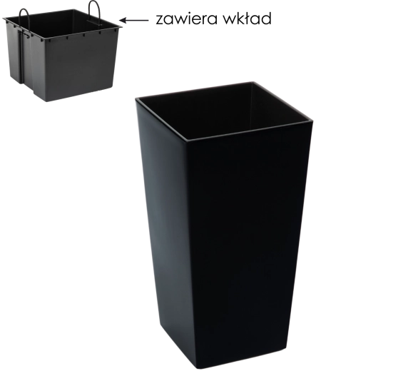 Odstranljiv vložek s praktičnimi ročaji