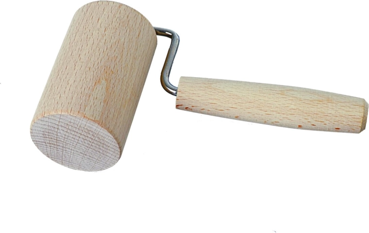 Ambo enoročni leseni valjar za testo 8 cm