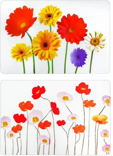 Plastični pogrinjek Toro s cvetličnim motivom 28 × 43 cm