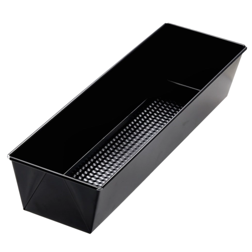 Reliefni podolgovat pekač z nelepljivo površino 39 × 11 × 7,5 cm