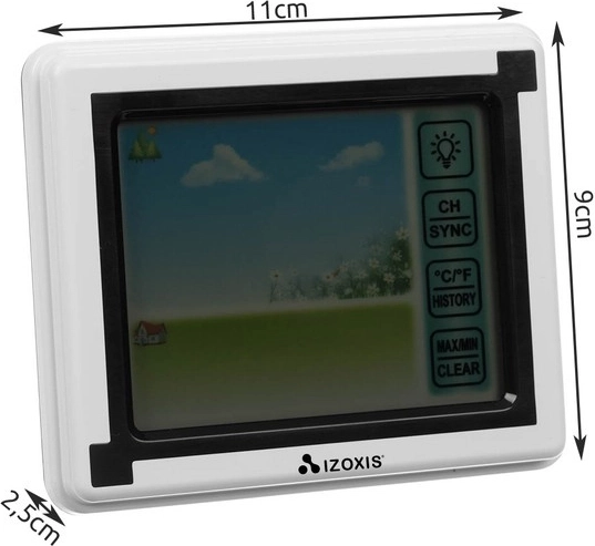 Clear color display and easy operation