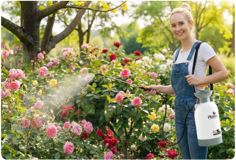 Vgrajen lijak za čisto in hitro polnjenje
