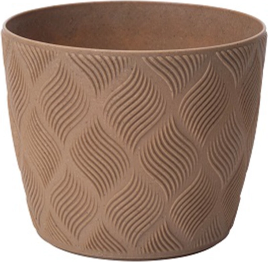 Cvetlični lonec Flow Petit Eco Wood 15 cm