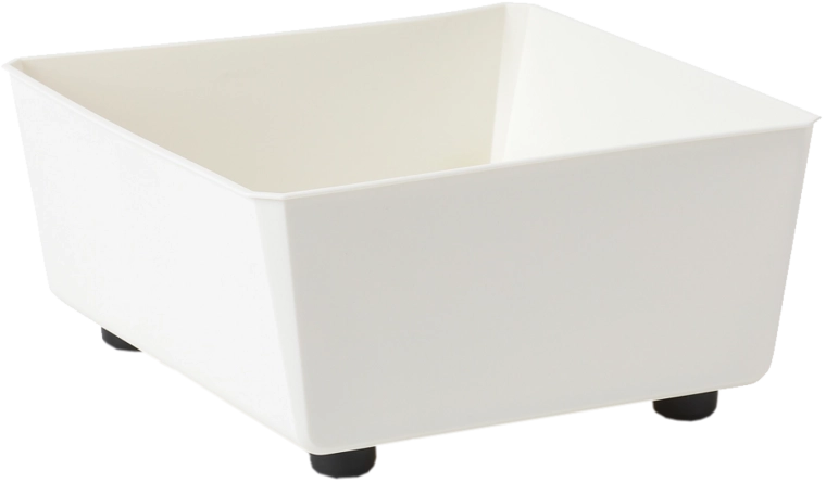 Cvetlični lonec SAGA krem 28,5 × 28,5 cm