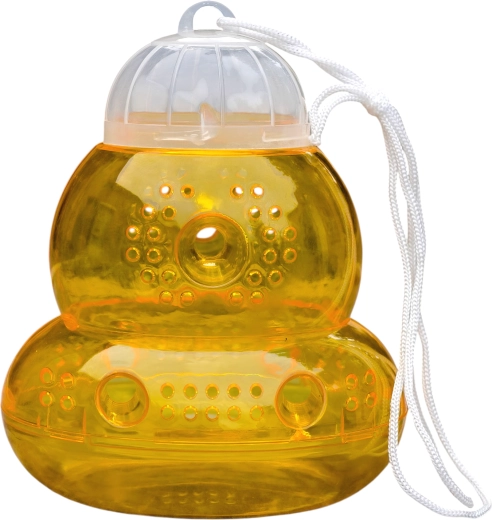 viseča past za ose in leteči insekte iz odporne plastike 16 × 13 cm