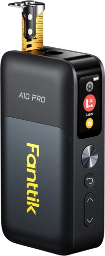 Laserski merilnik razdalje in izvlečni meter 2 v 1 Fanttik A10 Pro